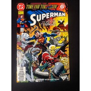 Superman Against The Demons Of Camelot Comic Book 55 May 1991 DC Comics